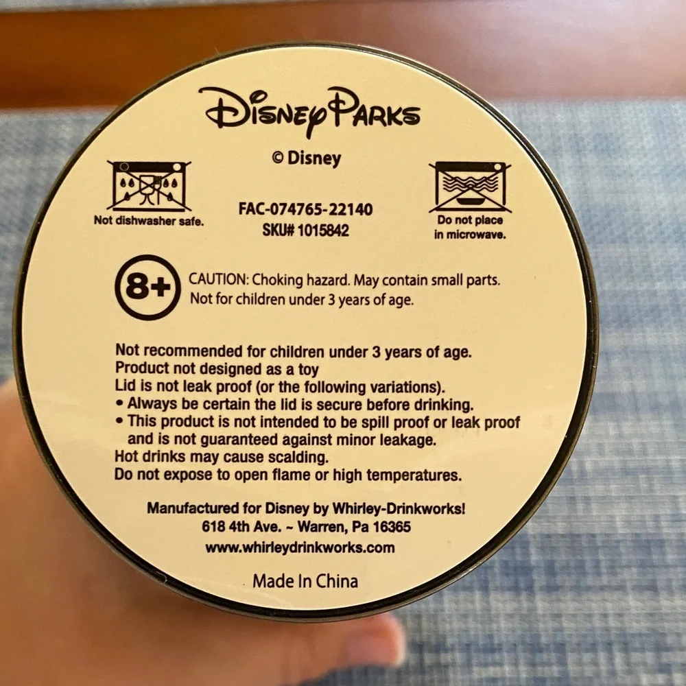 NEW Disneyland Halloween Symphony Skeleton Dance Magic Key stainless tumbler.